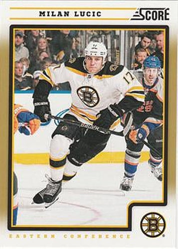 #61 Milan Lucic - Boston Bruins - 2012-13 Score - Gold Rush Hockey