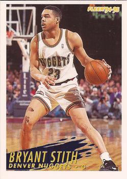 #61 Bryant Stith - Denver Nuggets - 1994-95 Fleer Basketball