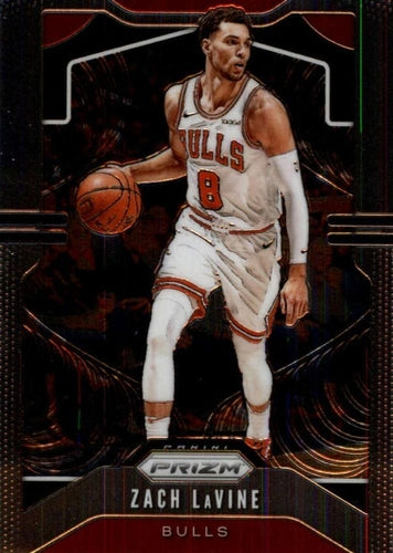 #61 Zach LaVine - Chicago Bulls - 2019-20 Panini Prizm Basketball