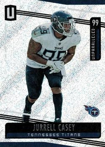 #61 Jurrell Casey - Tennessee Titans - 2019 Panini Unparalleled Football