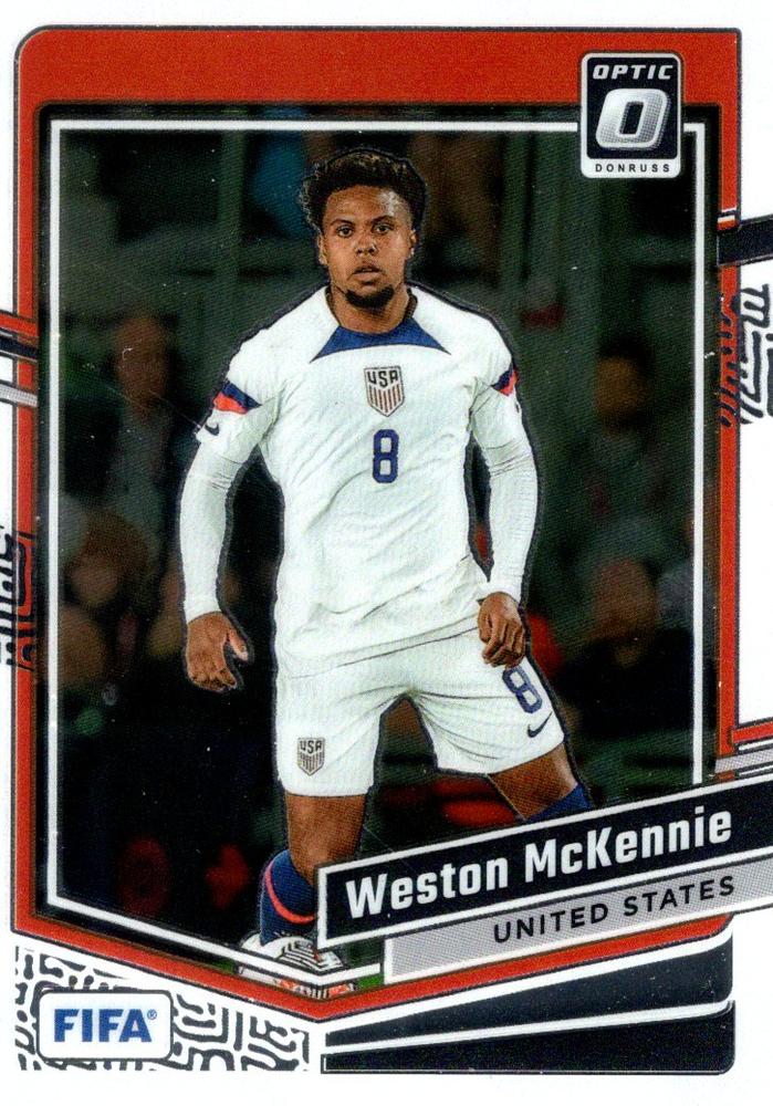 #61 Weston McKennie - USA - 2023-24 Donruss - Optic Soccer