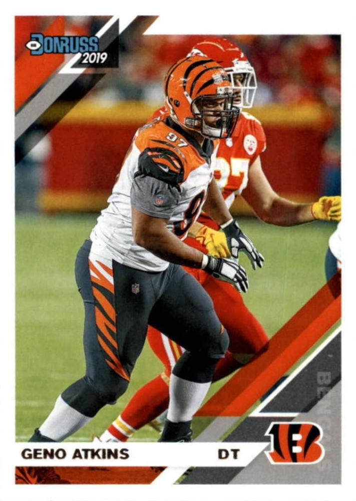 #61 Geno Atkins - Cincinnati Bengals - 2019 Donruss Football