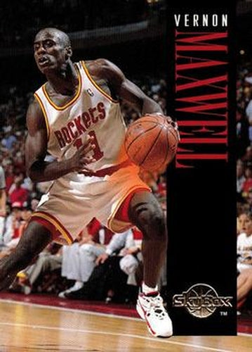 #61 Vernon Maxwell - Houston Rockets - 1994-95 SkyBox Premium Basketball