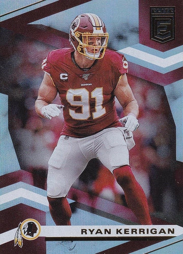 #61 Ryan Kerrigan - Washington Redskins - 2020 Donruss Elite Football