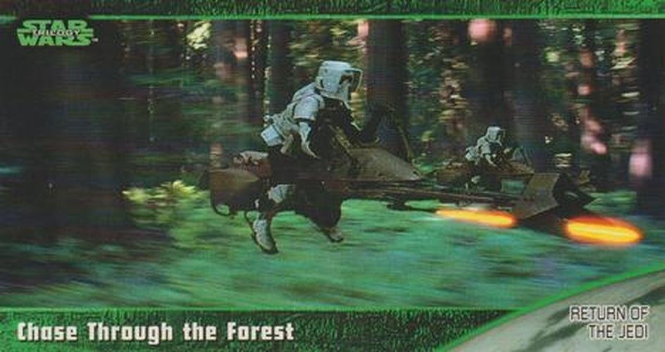 #61 Chase Through the Forest - 1997 Topps Widevision Star Wars Trilogy