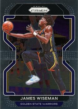 #61 James Wiseman Golden State Warriors 2021-22 Panini Prizm Basketball