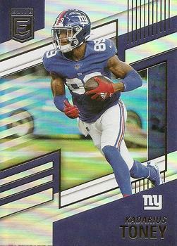 #61 Kadarius Toney - New York Giants - 2022 Donruss Elite Football