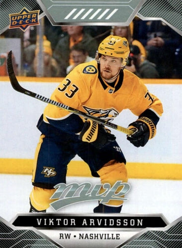#61 Viktor Arvidsson - Nashville Predators - 2019-20 Upper Deck MVP Hockey