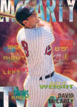 #U-61 David McCarty - Minnesota Twins - 1995 Fleer Update Baseball