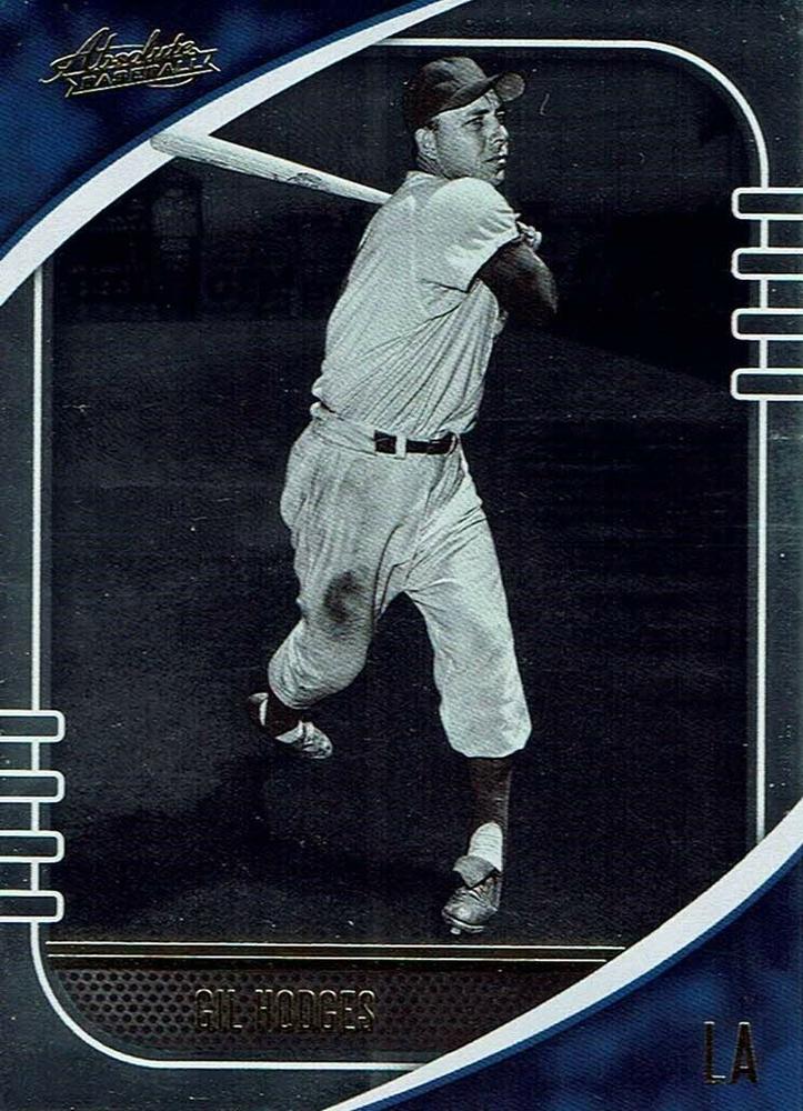 #61 Gil Hodges - Los Angeles Dodgers - 2021 Panini Absolute Baseball