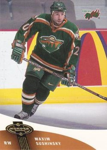 #61 Maxim Sushinski - Minnesota Wild - 2000-01 Upper Deck Heroes Hockey