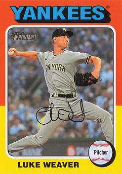 #61 Luke Weaver - New York Yankees - 2024 Topps Heritage Baseball