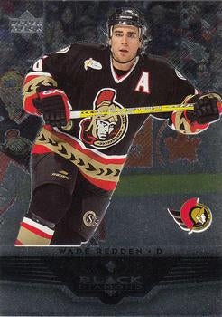 #61 Wade Redden - Ottawa Senators - 2005-06 Upper Deck Black Diamond Hockey