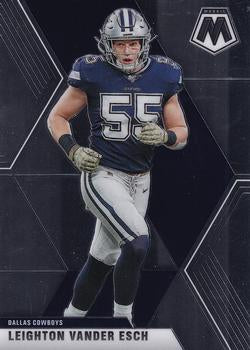 #61 Leighton Vander Esch - Dallas Cowboys - 2020 Panini Mosaic Football