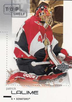 #61 Patrick Lalime - Ottawa Senators - 2002-03 Upper Deck Top Shelf Hockey