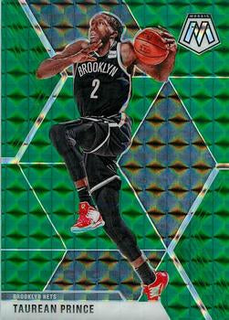 #61 Taurean Prince - Brooklyn Nets - 2019-20 Panini Mosaic - Green Prizm Basketball