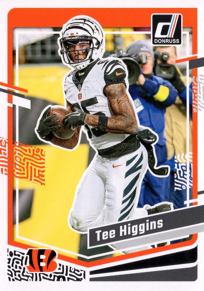 #61 Tee Higgins - Cincinnati Bengals - 2023 Donruss Football