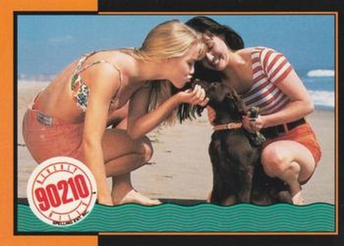 #61 Trivia Question #26 QQ - 1991 Topps Beverly Hills 90210