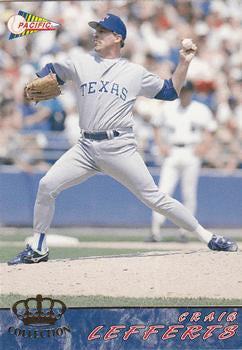 #621 Craig Lefferts - Texas Rangers - 1994 Pacific Baseball