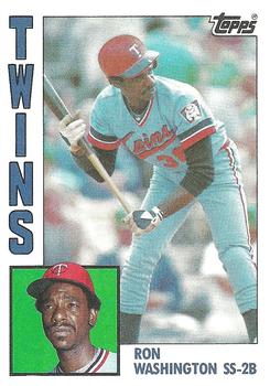 #623 Ron Washington - Minnesota Twins - 1984 Topps Baseball