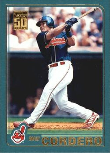 #625 Wil Cordero - Cleveland Indians - 2001 Topps Baseball