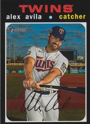 #626 Alex Avila - Minnesota Twins - 2020 Topps Heritage Baseball