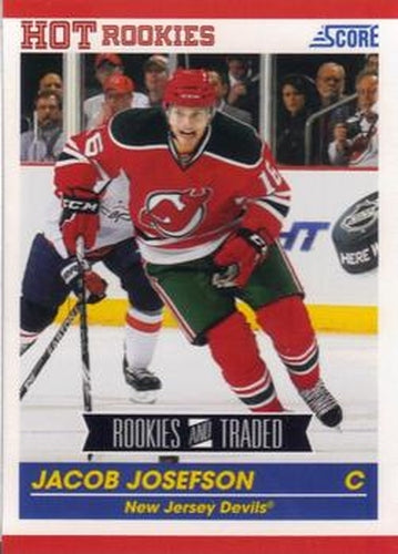 #627 Jacob Josefson - New Jersey Devils - 2010-11 Score Hockey