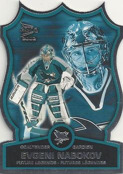 #4 Evgeni Nabokov - San Jose Sharks - 2001-02 Pacific Prism Gold McDonald's - Future Legends Hockey