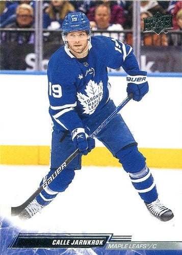 #629 Calle Jarnkrok - Toronto Maple Leafs - 2022-23 Upper Deck Hockey
