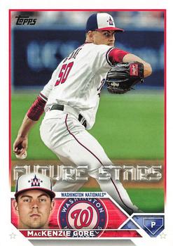 #629 MacKenzie Gore - Washington Nationals - 2023 Topps Baseball