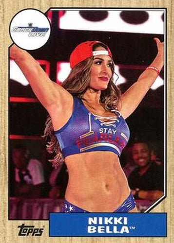 #62 Nikki Bella - 2017 Topps WWE Heritage Wrestling
