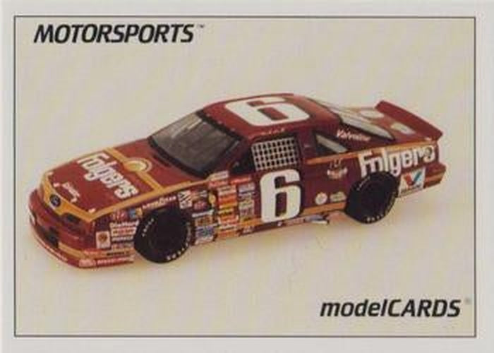 #62 Mark Martin - Roush Racing -1991 Motorsports Modelcards Racing