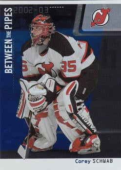 #62 Corey Schwab - New Jersey Devils - 2002-03 Be a Player Between the Pipes Hockey