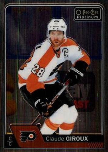 #62 Claude Giroux - Philadelphia Flyers - 2016-17 O-Pee-Chee Platinum Hockey