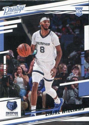 #62 Ziaire Williams - Memphis Grizzlies - 2021-22 Panini Chronicles Basketball
