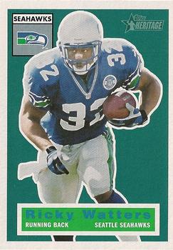 #62 Ricky Watters - Seattle Seahawks - 2001 Topps Heritage Football