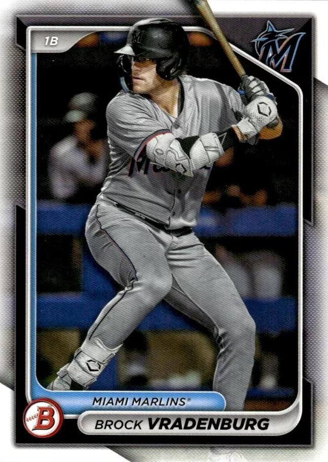 #BP-62 Brock Vradenburg - Miami Marlins - 2024 Bowman - Prospects Baseball