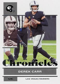 #62 Derek Carr - Las Vegas Raiders - 2021 Panini Chronicles Football