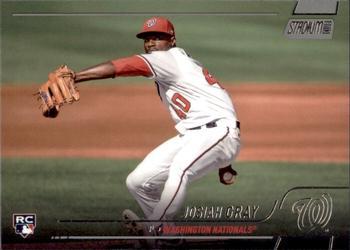 #62 Josiah Gray - Washington Nationals - 2022 Stadium Club Baseball