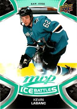 #62 Kevin Labanc - San Jose Sharks - 2021-22 Upper Deck MVP - Ice Battles Hockey