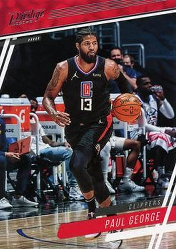 #62 Paul George - Los Angeles Clippers - 2020-21 Panini Chronicles Basketball