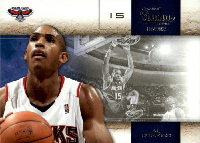 #62 Al Horford - Atlanta Hawks - 2009-10 Panini Studio Basketball
