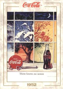 #62 "Thirst Knows No Season" - 1993 Collect-A-Card Coca-Cola Collection Series 1