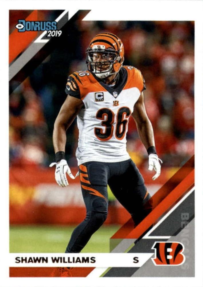 #62 Shawn Williams - Cincinnati Bengals - 2019 Donruss Football