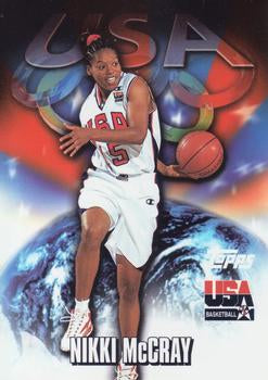 #62 Nikki McCray - USA - 2000 Topps Team USA Basketball