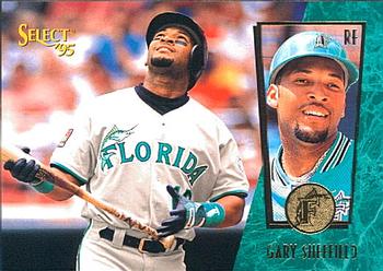 #62 Gary Sheffield - Florida Marlins - 1995 Select Baseball