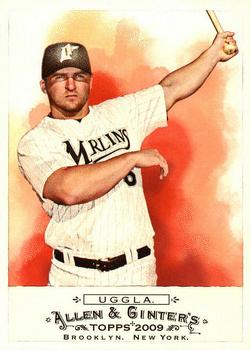 #62 Dan Uggla - Florida Marlins - 2009 Topps Allen & Ginter Baseball