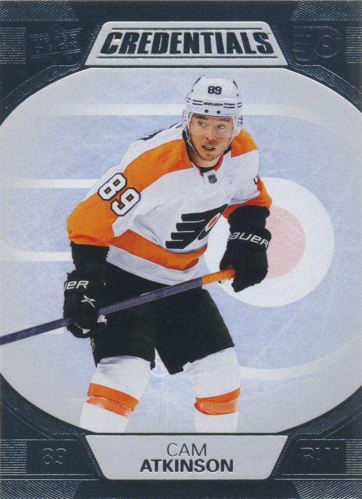 #62 Cam Atkinson - Philadelphia Flyers - 2022-23 Upper Deck Credentials Hockey