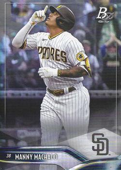 #62 Manny Machado - San Diego Padres - 2021 Bowman Platinum Baseball