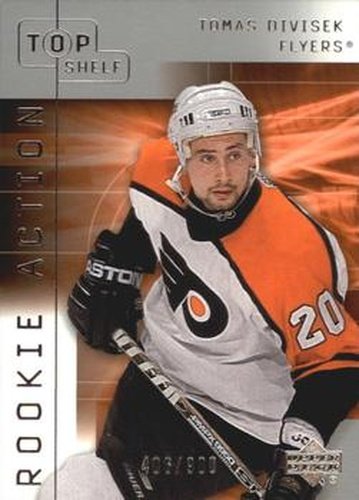 #62b Tomas Divisek - Philadelphia Flyers - 2001-02 Upper Deck Top Shelf Hockey
